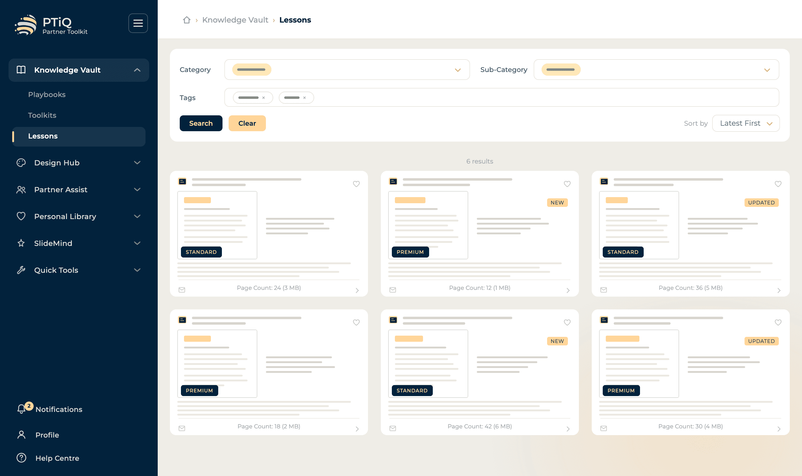 Browse Lessons